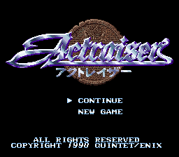 Actraiser (Japan)